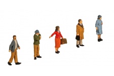 Modelscene 5302 Standing People OO Gauge Figures Set