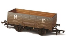 Oxford Rail OR76MW6001W 6 Plank Wagon LNER Weathered
