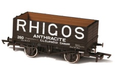 Oxford Rail OR76MW6001W OO Gauge 6 Plank Wagon LNER Weathered