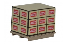 Oxford Diecast 76ACC002 Pallet Loads Manns Brown Ale four pack