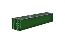 Oxford Diecast 76CONT002 green container