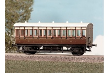Parkside Models PC610 GWR 4 Wheel Coach Kit