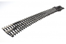 Peco SL-87 Streamline Code 100 Left Hand Curved Turnout Insulfrog