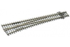 Peco SL-E89 Streamline Electrofrog Large Radius Left Hand Point