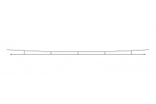 Peco LC-154 Catenary Overhead Wires (pack of 5)