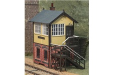 Peco LK-715 Brick Base Signal Box O Gauge Plastic Kit