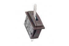 Peco PL-26W Pecolectrics White Lever Passing Contact Switch