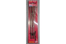 Peco SL-1551 HOn3 (narrow gauge) Unifrog Streamline Code 70 Right Hand Medium Radius Turnout