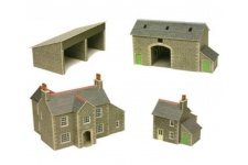 Metcalfe PN150 Manor Farm N Gauge Card Kit