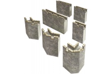 Metcalfe PO293 Curtain Walls Card Kit