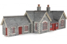 Metcalfe PO333 Settle-Carlisle Railway Station OO Gauge Card Kit