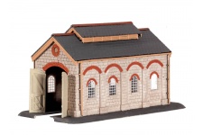 Ratio 203 Single Stone Engine Shed N Gauge Plastic Kit