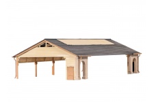Ratio 207 GWR Station Train Shed N Gauge Plastic Kit