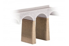 Ratio 254 Two Stone Viaduct Piers N Gauge Plastic Kit