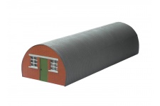 Ratio 558 Nissen Hut OO Gauge Plastic Kit