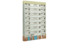 Bachmann Scenecraft 44-212B Low Relief Block of Flats