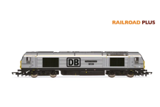 Hornby R30178 RailRoad Plus DB, Class 67, Bo-Bo, 67029 'Royal Diamond' - Era 10