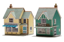 SuperQuick SQB27 Supermarket & Shop OO Scale Card Kit