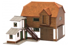 SuperQuick B26 Farm Hayloft And Barn OO Gauge Card Kit