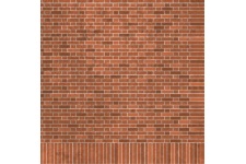 SuperQuick SQD01 Red Brick Textured OO Scale Model Building Paper (Pack of 6 sheets)