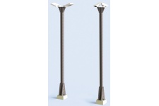 Wills Kits SSM321 CCTV Post, Cameras And Lights