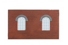 Wills Kits SS71 Round Top Windows OO Gauge Plastic Kit