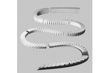 Woodland Scenics ST1410 Step 2 Incline 2 Per Cent Set