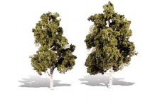 Woodland Scenics TR3537 Water's Edge Birch Trees 6-7 inches (Pack of 2)