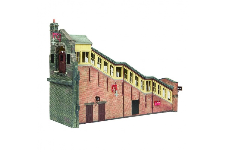 Bachmann Scenecraft 44-119B Great Central High-Level Station Entrance Brown & Cream