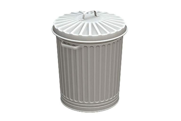 Bachmann Scenecraft 44-522 OO Gauge Old Style Domestic Dustbins (Pack of 10)