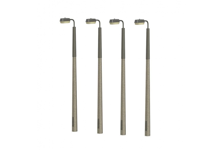 Bachmann 44-592 Scenecraft Sleeved Street Lamposts 4