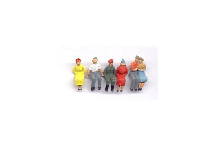 Modelscene 5056 OO Gauge Seated Passengers