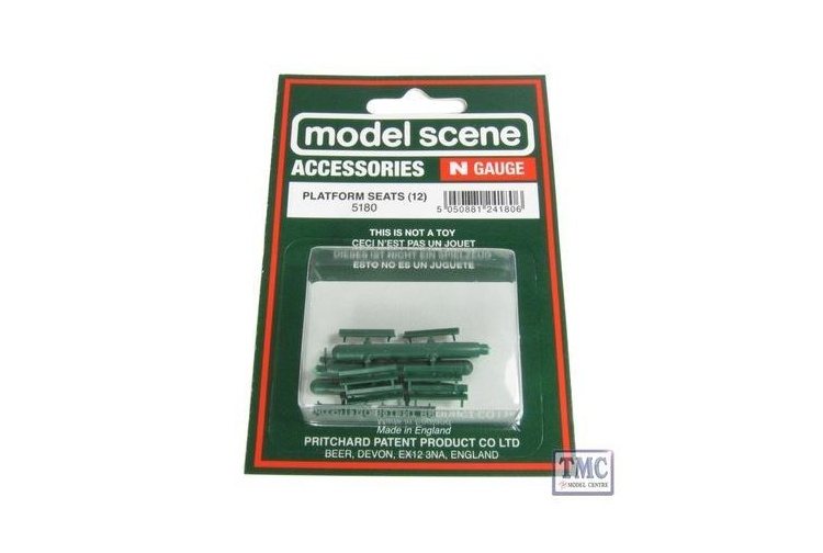 Modelscene 5180 N Gauge Platform Seats package