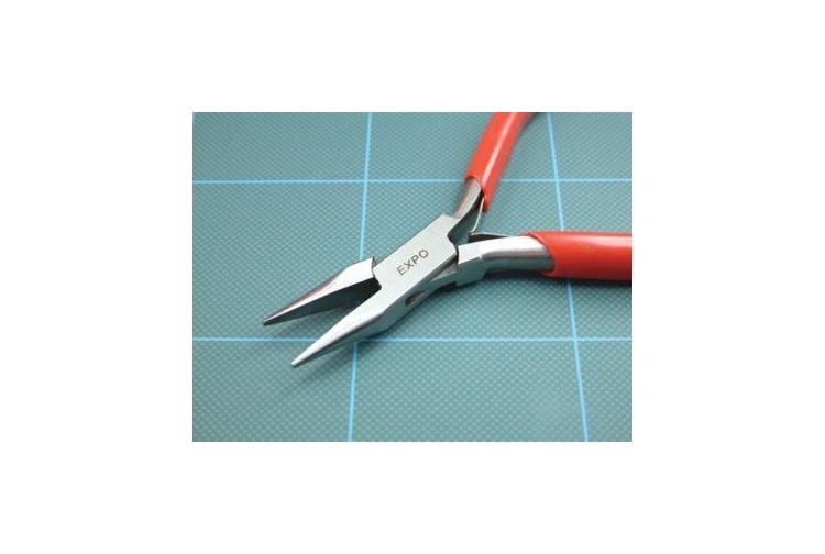 Expo Tools 75560 Snipe Nose Pliers with Plain Jaw