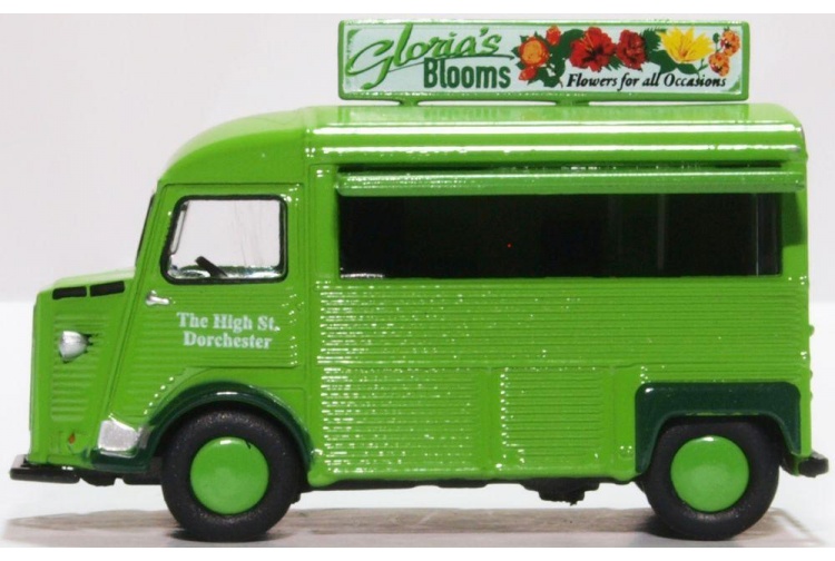 oxford-diecast-76cit004-citroen-h-catering-van-glorias-blooms-nearside