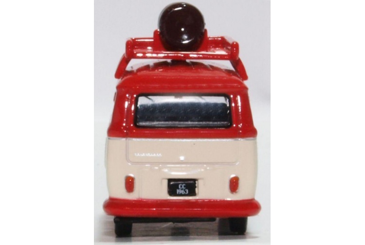 Oxford Diecast 76VWS007CC VW T1 Van With Rooftop Coca Cola Bottle Rear