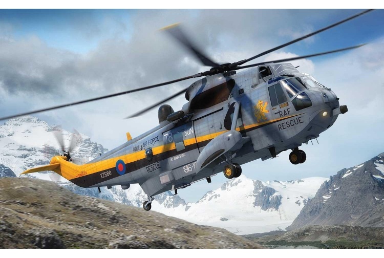 Airfix A04063 Westland Sea King HAR.3./Mk.43 Helicopter 1:72 Scale Model Kit pic2