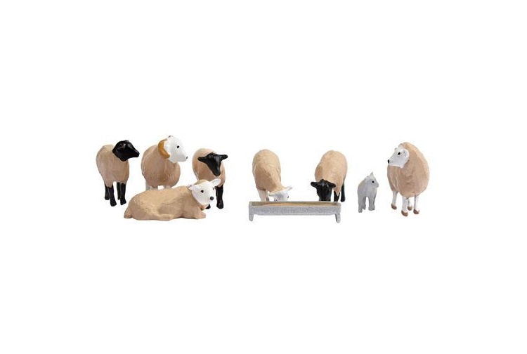 Bachmann Scenecraft 36-083 Sheep (Flock of 9)