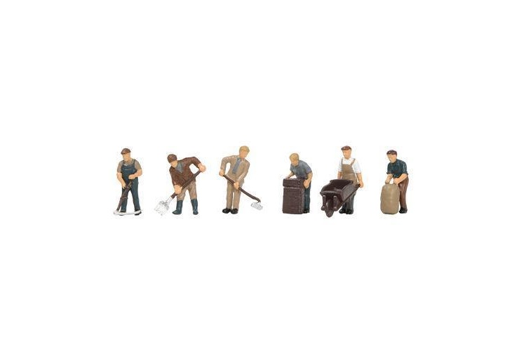 Bachmann 36-413 OO Scale Figure Set - Arable Farmers 1940/50s