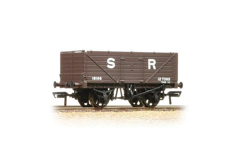 Bachmann Branchline 37-090 7 Plank Fixed End Wagon Sr Brown