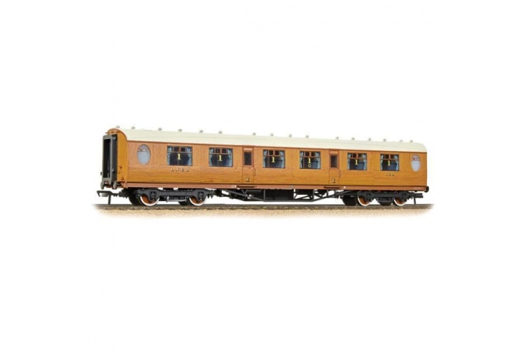 Bachmann-34-485-OO-Gauge-Thompson-1st-Class-Corridor-LNER-Teak681