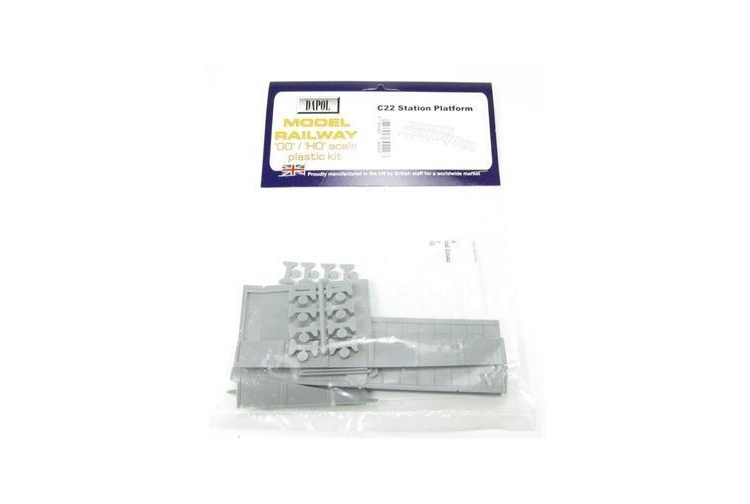 Dapol C022 Station Platform Kit package