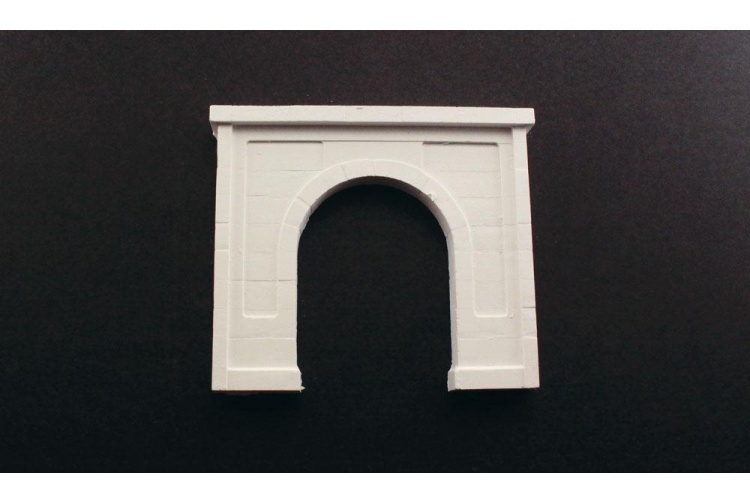 Woodland Scenics C1252 Single Track Concrete Tunnel Portal 2