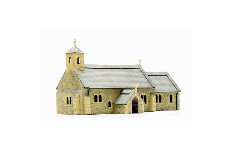 Dapol C029 Village Church OO Gauge Plastic Kit