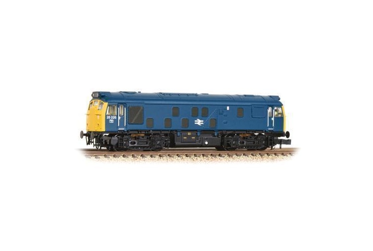 GRAHAM FARISH 371-087A CLASS 25/2 25225 BR BLUE - N GAUGE