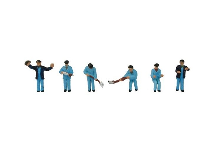 Bachmann Scenecraft 379-307 N Gauge Figure Set - Steam Locomotive Staff