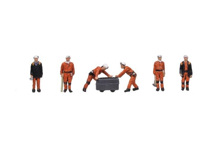 Graham-Farish-Scenecraft-379-313-N-Scale-1960-70s-Coal-Miners681