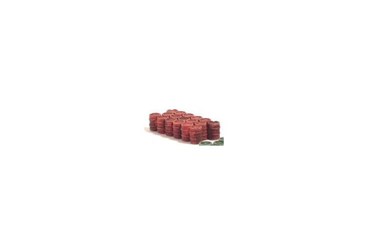 Harburn Hamlet HN645 Red N Gauge Oil Chemical Drums