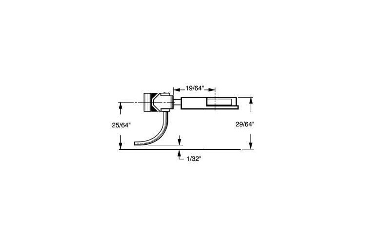 KADEE KDE28 20 SERIES COUPLER MEDIUM (9/32'') CENTRESET SHANK (2PR) 