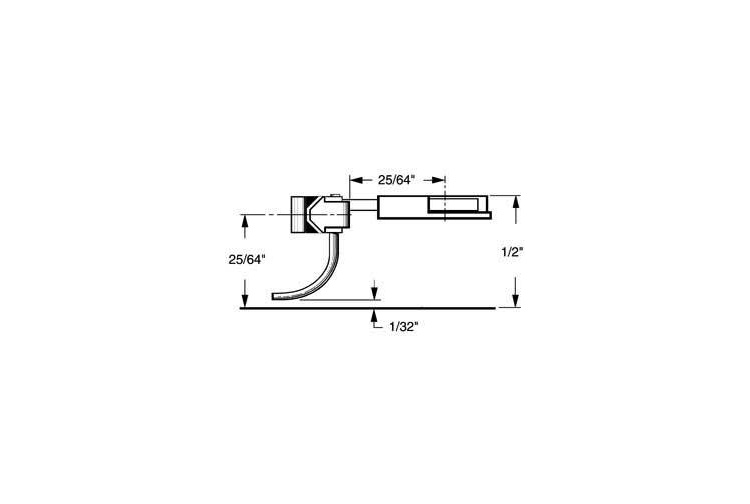 KADEE KDE29 20 SERIES COUPLER LONG (25/64'') OVERSET SHANK (2PR)